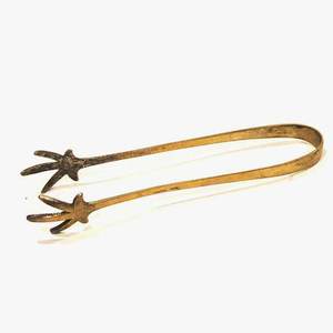 Brass Antique Ice Tong Chaman India Model 52013 - Product Image 1