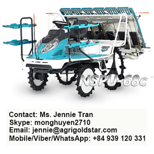 Trasplantadora de Arroz KUBOTA 68C - HECHA en TAILANDIA - EXPORTACIÓN MUNDIAL - PRECIO MÁS BAJO - MAYOR CALIDAD - MOTOR MÁS POTENTE - OFERTA - Product Image 1