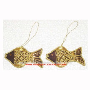 Christmas <b>Tree</b> Fish Shape <b>Ornaments</b> - Product Image 1