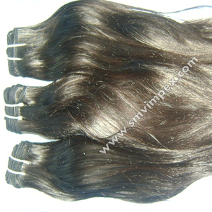 Cabello humano genuino de alta calidad, tejido de la india - Product Image 1