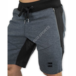 Men Summer <b>Shorts</b> with Zipper Pockets Men Casual <b>Shorts</b> <b>Gym</b> Fitness Elastic Waist Patchwork Jogger <b>Shorts</b> - Product Image 5