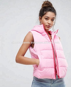 Chaleco acolchado y acolchado transpirable al aire libre para mujer al por mayor barato de fábrica a granel - Product Image 2