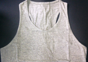 <b>Men</b> Cotton Gym Stringer Tank Top Custom Sublimation Bodybuilding <b>Singlet</b> OEM Manufacturer Wholesale - Product Image 4
