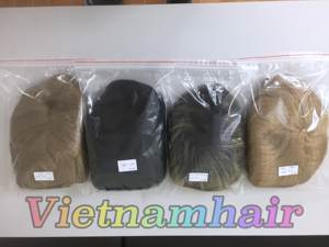 Extensiones de Cabello 100% virgen vietnamita hechas a mano, estilo de onda recta Natural Frontal de encaje de alta calidad, 36 pulgadas estiradas - Product Image 5