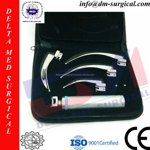 Ensemble de laryngoscope MacIntosh de Delta Med Surgical Acier inoxydable chirurgical Conventiona Base réutilisable d'instruments chirurgicaux - Product Image 3