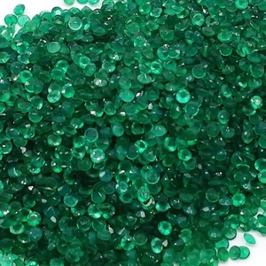 Gemas sueltas de corte redondo facetadas de ónix verde Natural, 3mm, mejor calidad, hechas a mano, proveedor del fabricante, envío gratis - Product Image 2