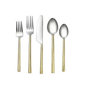 Juego de cubiertos de acero inoxidable personalizados Accesorios de metal ecológicos para hoteles y restaurantes para cenar - Product Image 1