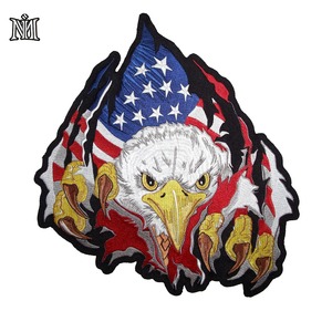 Parche de ropa para transferencia de calor, bolsa bordada personalizada, esmalte hecho a mano, OEM, logotipo técnico personalizado, EE. UU. - Product Image 4