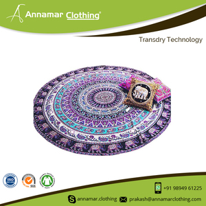 Custom Print Round Beach Mat Mandala Tapestry At Factory Price - Product Image 6