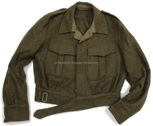 Logo personnalisé OEM haute qualité 100% laine extérieur grande taille coupe-vent vestes d'uniforme pour hommes - Product Image 4