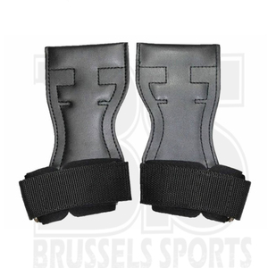 Guantes de entrenamiento de cuero para deportes, mangos de mano para gimnasia deportiva, soporte de muñeca, muñequera - Product Image 2