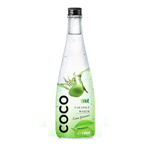 Agua de Coco con Sabor a Lima en Botella de 330 ml, Fabricante, Empaque Personalizado, Marca Blanca, OEM - Product Image 1