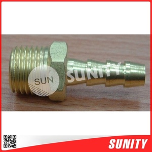 Taiwan Manufacturer Supplier Hot Sale Launch Motor Boat Engine Part Outboard Male 1/8" NPT with 3/8" Hose Barb for Mercury - Product Image 3