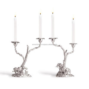 Chandelier moderne Bougeoir décoratif fait à la main pour la décoration Bougeoir orné Décoratif - Product Image 6