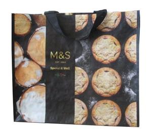 Bolsa de Compras con Asas Tejidas de PP Ecológica de Vietnam con Cierre de Cremallera, Reutilizable, Color y Logotipo Personalizables - Product Image 1