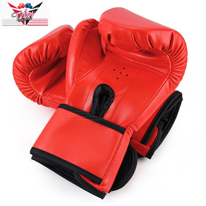 Gants de boxe Fitness MMA Thai combat gants de boxe sac de sable main PU poinçonnage sport Gym entraînement gant Pad pour la musculation - Product Image 2