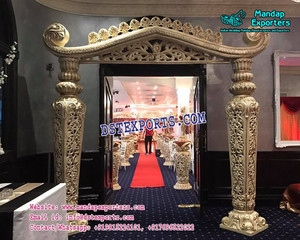 Grand portail d'entrée italien en fibre pour mariage Cadre italien pour entrée de mariage Entrée de lieu de mariage avec ensemble de cadres - Product Image 4