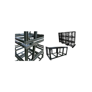 Soporte de Aluminio para Zócalo NIC, Producto de Fundición con Patrón Cuadrado - Product Image 1