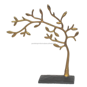 Présentoir à bijoux en métal sablé pour décoration d'intérieur, arbre et bijoux, présentoir, support de boucles d'oreilles, arbre à suspendre, meilleure vente - Product Image 1