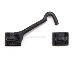 OMG Industries Gancho de hierro fundido para muebles y cerradura de pestillo de ojo Accesorios de hardware Gancho de cabina - Product Image 3