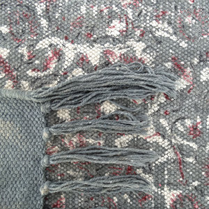 Venta al por mayor alfombra de piso de algodón indio de 4x6 pies, alfombra estampada de bloque hecho a mano de estilo Vintage, alfombra de área teñida de verduras - Product Image 3