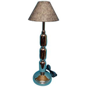 Modern Wholesale Home Decoration Table Lamp Stylish Iron Brass Unique Metal Plated Nickle Lamp Top Selling Lamp - Product Image 1
