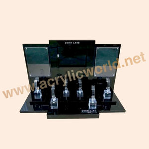 ขนาดที่กําหนดเองที่กําหนดเองอะคริลิค c แหวนลูกบาศก์บล็อกจอแสดงผลและชั้นวางนาฬิกาอะคริลิกนาฬิกาแสดงเคาน์เตอร์ - Product Image 5