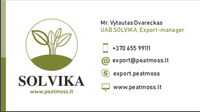 Substrat pour champignons en poudre de tourbe - SOLVIKA