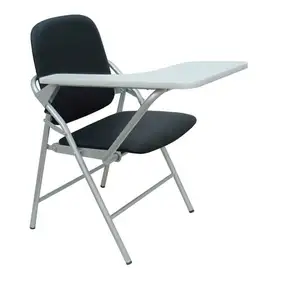 Folding Study Chair with Tablet Arm