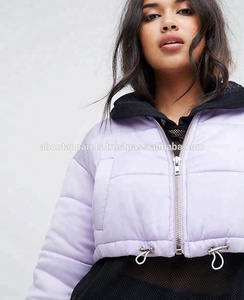 Manteau en duvet rembourré à col haut pour les femmes, doudoune, court et rembourré, nouveau Style à la mode, pour les dames, collection hiver - Product Image 4