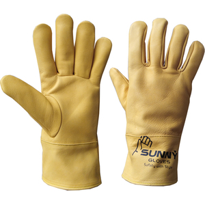 Men Rigger Leather Welding <b>Gloves</b> for Welder Work - Product Image 1