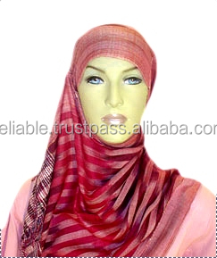 Bufanda de tipo Hijab para mujer, pañuelo de moda musulmana para uso diario, pashmina Dubái - Product Image 5