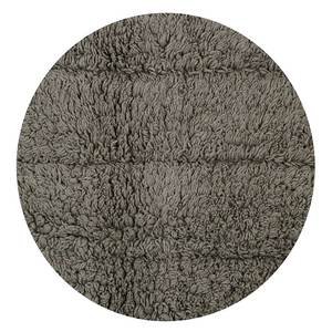 Tapis de bain gris à rayures en coton lavable en machine Tapis de sol de cuisine - Product Image 4