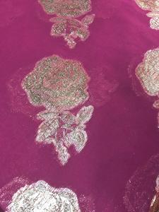 Rose Woven Lurex Silk Chiffon Head Scarf High Printed Summer Autumn <b>Shawl</b> Soft Comfortable for Adults Muslims Wholesale Custom - Product Image 6