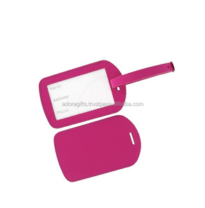 Nouvelle étiquette de bagage en cuir de petite taille sur la vente en gros - Product Image 1