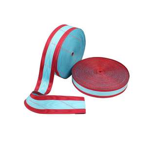 Ruban masonique bleu et rouge, 2 mètres - Product Image 1