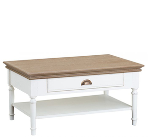 Mesa de centro Shabby Chic de madera de diseño novedoso de lujo - Product Image 3