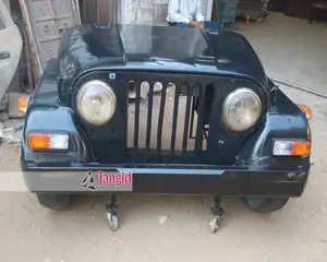 Vintage Industrial Recycled Indian Jeep Writing Table