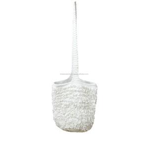 Personnaliser À La Main Sacs À Bandoulière Dames Crochet Macramé Sac Fourre-Tout - Product Image 1