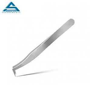 Pinzas profesionales de Extensión de pestañas de acero inoxidable herramienta de modelado de cejas de punto recto Curvo - Product Image 4