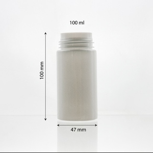 100มิลลิลิตรโฟมปั๊มขวดพลาสติก PET สำหรับทำความสะอาดผิวหน้า - Product Image 3