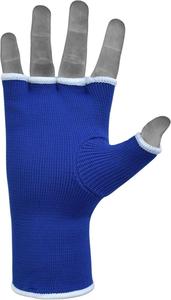 Custom Logo Boxing & MMA Training Gloves <b>Elasticated</b> Padded <b>Bandages</b> with Under Mitts Hand Wraps Inner Gloves for Use Training - Product Image 2
