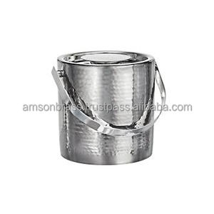 ถังแช่ไวน์ถังแช่ไวน์สำหรับบาร์และร้านอาหารตู้แช่ไวน์ทำจากโลหะสแตนเลสพร้อมที่จับยึด - Product Image 3