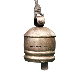 Campanas de Vaca Pequeñas de Metal, Campanas Rústicas de Hierro, Campanas Indias Talla - Product Image 2