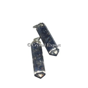 Pendentif crayon en orgonite sodalite - Product Image 1
