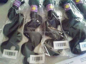 Venta al por mayor de alta calidad 100% Virgen extensiones de cabello indio cutícula alineados paquetes de onda natural de alta calidad de cabello humano barato - Product Image 6