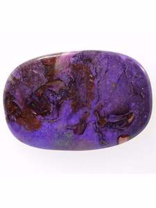 หินหวานสีม่วงธรรมชาติ56.55Cts ยอดเยี่ยม ~ ใหญ่ ~ รูปทรงเบาะอัญมณี - Product Image 3