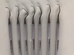 Escarificador de limpieza Dental profesional Gracey, cureta, conjunto de cubrebocas de hueso peridontal - Product Image 5