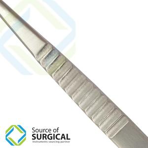 Dissecting Surgical Tweezers & Dressing Forceps Serrated Stainless Steel 5.5 Inches Long CE Certified Class I - Product Image 3