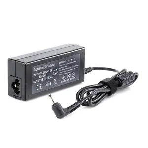 Pengisi daya Laptop 65W AC/DC, adaptor daya 19.5V 3,34 A 4.0*1.7mm untuk Laptop